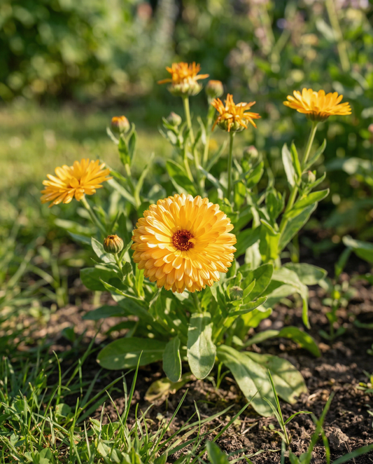 Caléndula Pacific Beauty (Calendula officinalis) – semillas ecológicas de flor anual de SeedsChoice