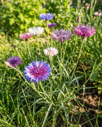 Aciano Mixto (Centaurea cyanus) – semillas ecológicas de flor anual de SeedsChoice
