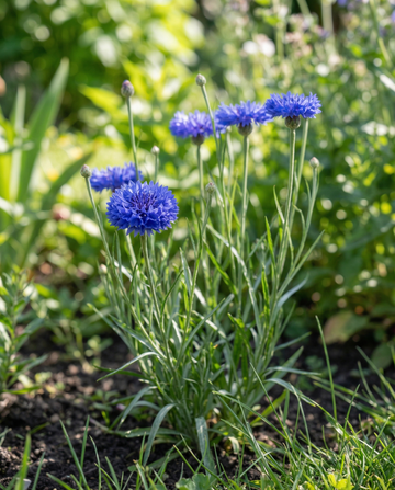 Aciano Blue Ball (Centaurea cyanus) – semillas ecológicas de flor anual de SeedsChoice