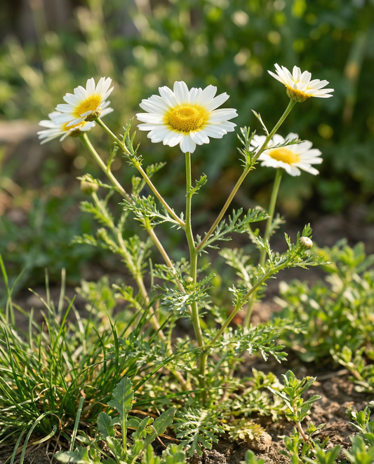 Flores simples mixtas (Chrysanthemum coronarium) – semillas ecológicas de flor anual de SeedsChoice