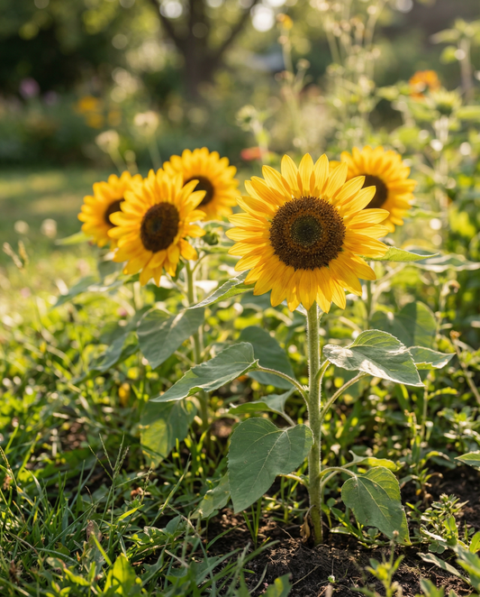 Girassol anão Sunspot (Helianthus annuus) – sementes de flor anual biológicas da SeedsChoice
