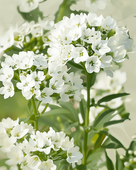 Sementes de Iberis Biológica Iberis Amara Empress White Anual