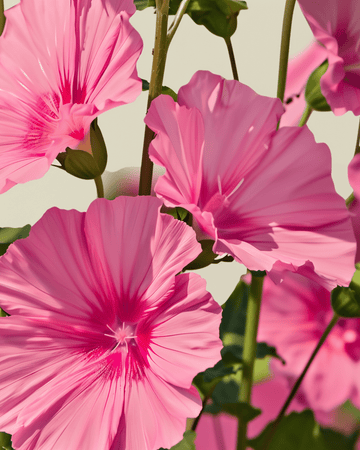 Semillas de malva Rose Red Mix (Lavatera trimestris) – flor anual orgánica