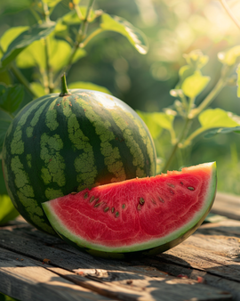 Semillas ecológicas de sandía Crimson Sweet, Citrullus lanatus, verdura anual