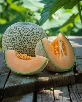 Sementes de Melão Charentais Biológico Cucumis Melo Anual