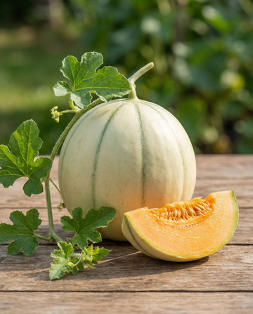 Sementes de Melão Charentais (Cucumis melo) – vegetal anual biológico da SeedsChoice
