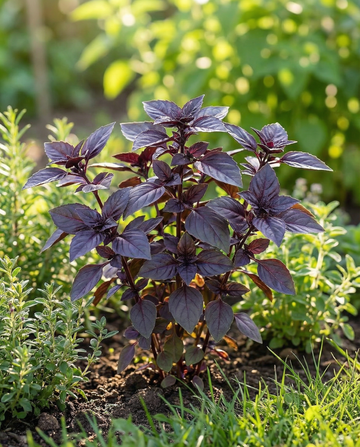 Semillas de albahaca Rosie (Ocimum basilicum) – semillas de hierba anual ecológica de SeedsChoice
