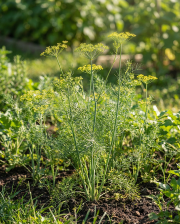 Eneldo (Anethum graveolens) – semillas de hierba anual ecológica de SeedsChoice