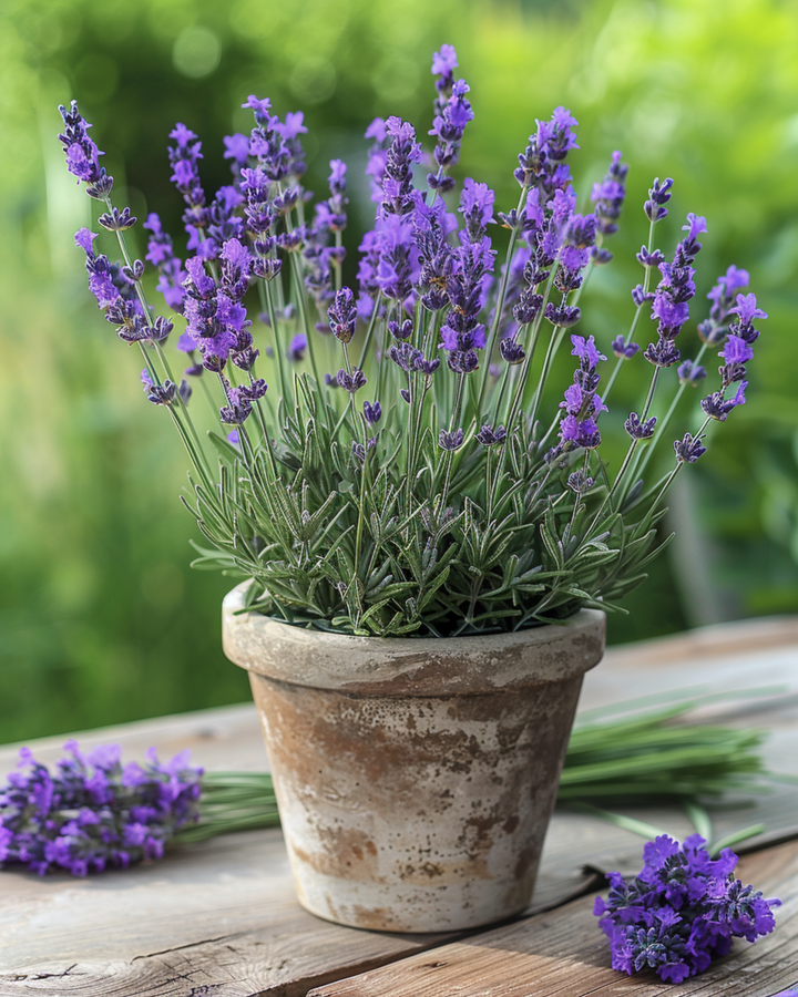 Sementes de lavanda (Lavandula angustifolia) – erva perene biológica