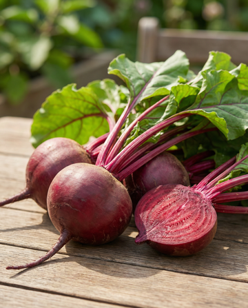 Semillas de remolacha Egyptian Turnip Rooted (Beta vulgaris) – hortaliza anual ecológica de SeedsChoice
