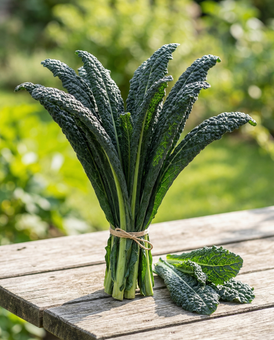 Sementes biológicas de couve Nero Di Toscana (Brassica oleracea) – hortícola anual da SeedsChoice