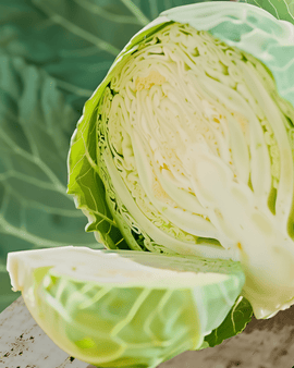 Sementes de Couve-branca Orgânica Drago F1 Brassica Oleracea Anual