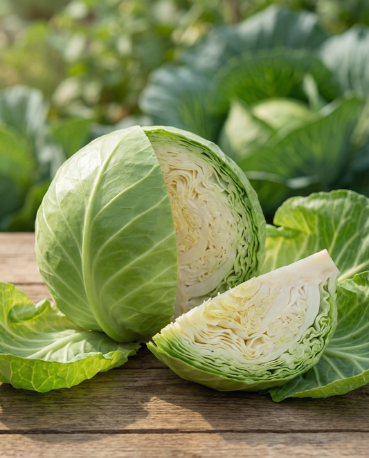 Couve branca Drago F1 (Brassica oleracea) – sementes de legume anual biológico da SeedsChoice