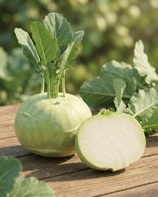 Couve-rábano Korist F1 (Brassica oleracea) – sementes biológicas de hortaliça anual da SeedsChoice