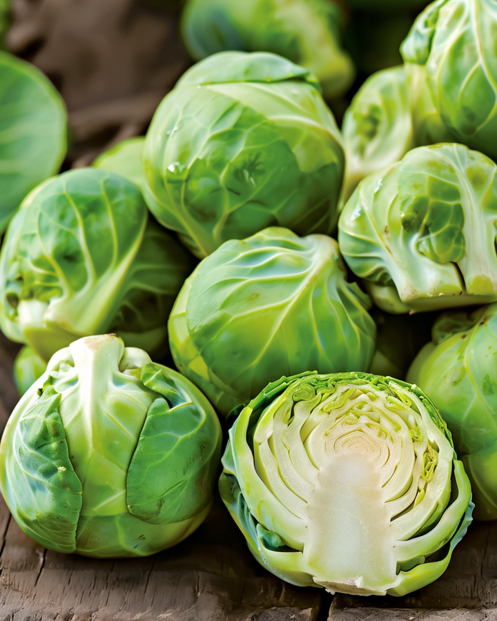 Sementes de couve de Bruxelas Doric F1 (Brassica oleracea) – bienal biológico
