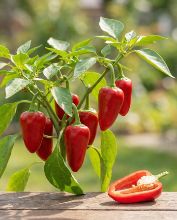 Pimento doce Piquillo (Capsicum annuum) – sementes biológicas de legume anual da SeedsChoice