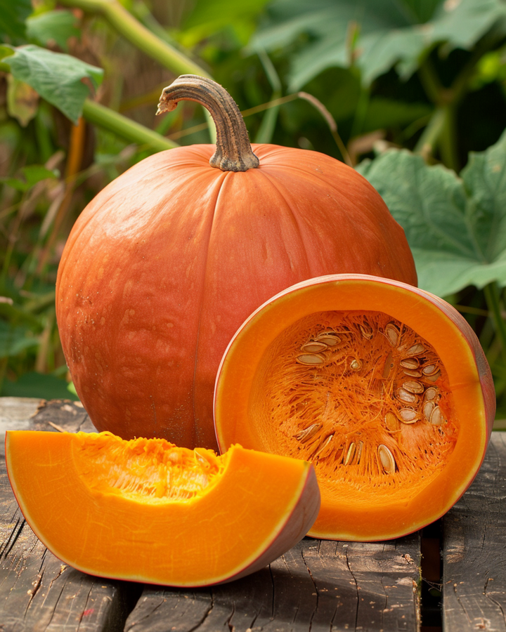 Semillas ecológicas de calabaza Uchiki Kuri (Cucurbita maxima) – vegetal anual