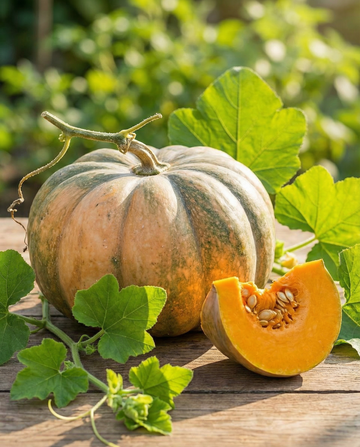Abóbora Musquée De Provence (Cucurbita moschata) – sementes de legume anual biológico da SeedsChoice