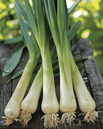 Sementes de alho-francês Hannibal (Allium porrum) – legume anual biológico