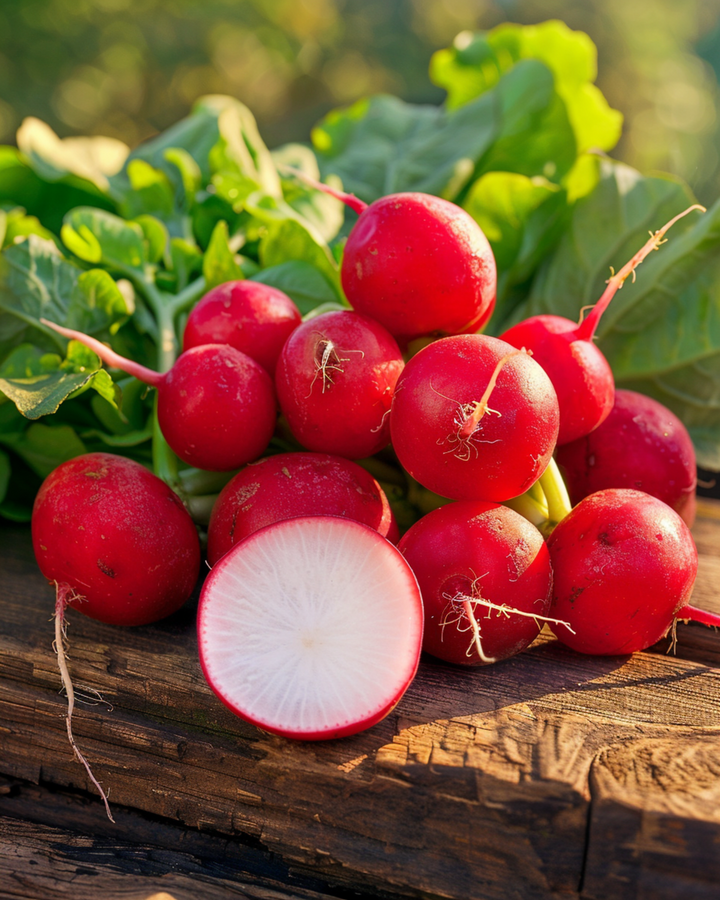 Sementes de rabanete Raxe (Raphanus sativus) – vegetal anual biológico