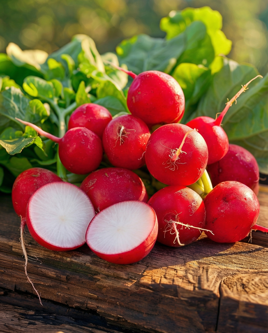 Sementes de rabanete Raxe (Raphanus sativus) – vegetal anual biológico da SeedsChoice
