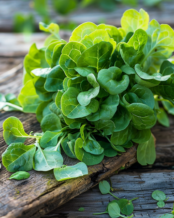 Sementes de alface-de-cordeiro Vit (Valerianella locusta) – vegetal anual biológico