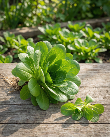 Alface-de-cordeiro Vit (Valerianella locusta) – sementes de vegetal anual biológico da SeedsChoice
