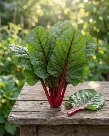 Acelga Rhubarb (Beta vulgaris) – semillas ecológicas de hortaliza anual de SeedsChoice