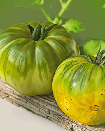 Semillas ecológicas de tomate Green Zebra (Solanum lycopersicum) – hortaliza anual ecológica