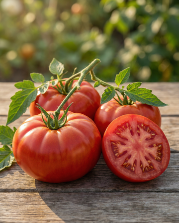 Tomate de ensalada Marmande (Solanum lycopersicum) – semillas ecológicas de hortaliza anual de SeedsChoice