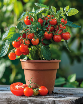 Sementes de Tomate Pendente Koralik Biológico Solanum Lycopersicum Anual