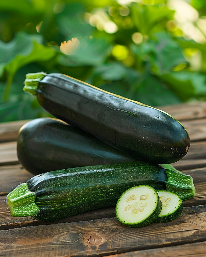 Sementes biológicas de abóbora de verão Dunja F1 (Cucurbita pepo) – hortaliça anual