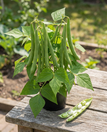 Judía enana Maxi (Phaseolus vulgaris) – semillas ecológicas de verdura anual de SeedsChoice