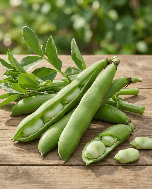 Fava Witkiem 50g (Vicia faba) – sementes biológicas anuais de horticultura da SeedsChoice