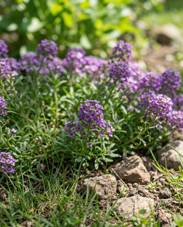 Alyssum Sweet Royal Carpet (Lobularia maritima) – sementes de flor anual de SeedsChoice