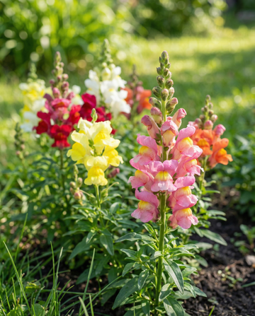 Boca de dragón Half Tall (Antirrhinum majus) – semillas de mezcla anual de SeedsChoice