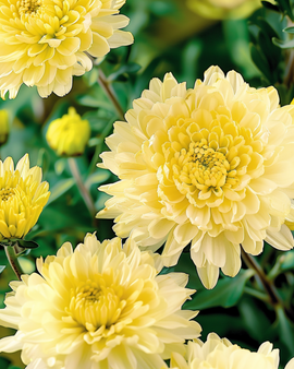 Semillas de aster Princess Yellow Callistephus chinensis anual
