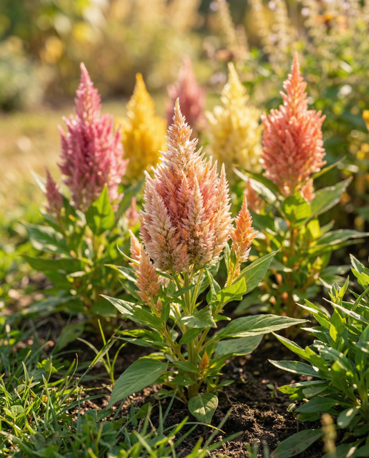 Ice Cream Mixed (Celosia argentea) – sementes de mistura anual da SeedsChoice