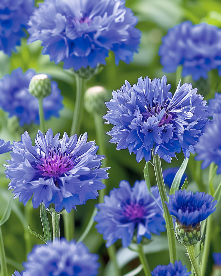 Semillas de aciano Blue Ball (Centaurea cyanus) – flor anual