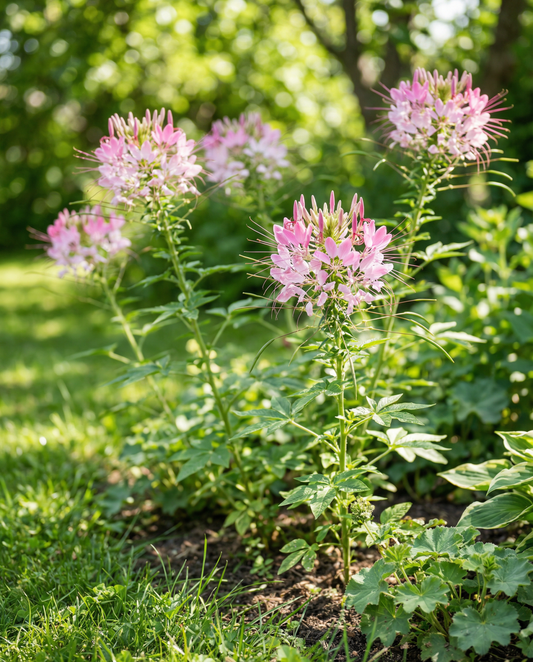 Cleome Rose Queen (Cleome hassleriana) – semillas de flor anual de SeedsChoice