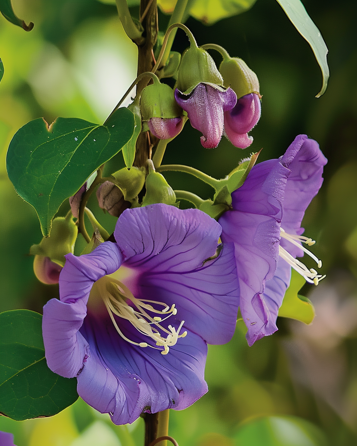 Semillas de cobaea trepadora (Cobaea scandens) – trepadora anual