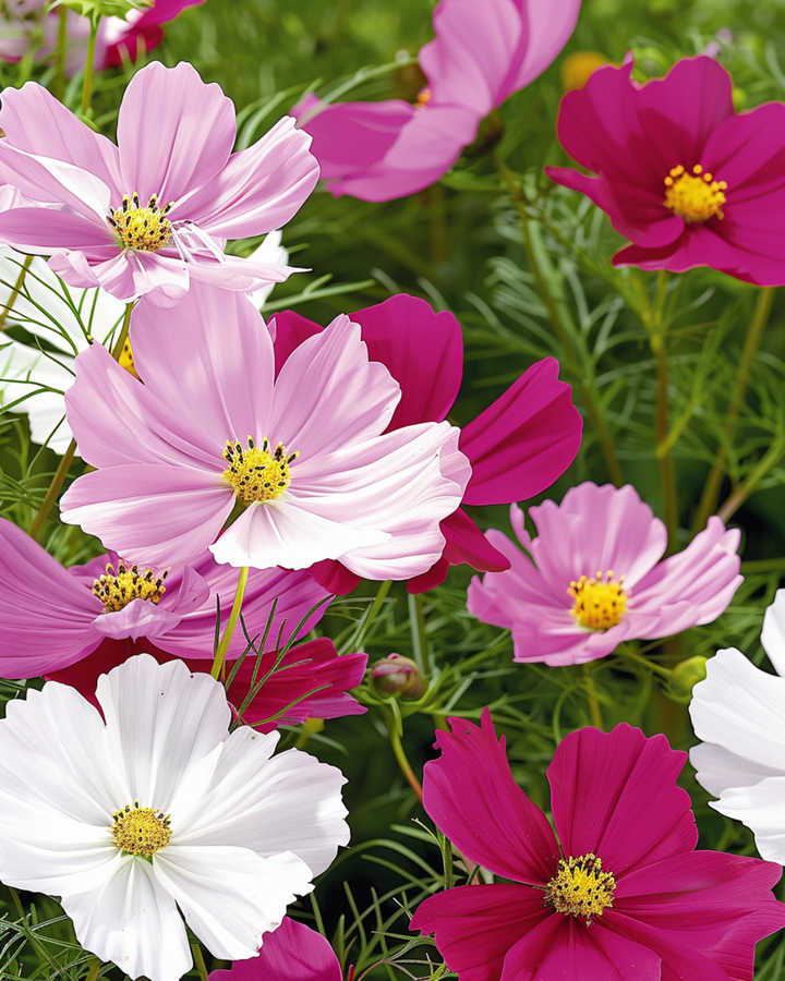 Sementes Sensation Mixed (Cosmos bipinnatus) – mistura anual