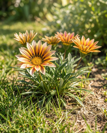 Treasure Mix F1 Tiger (Gazania rigens) – semillas de flor anual de SeedsChoice