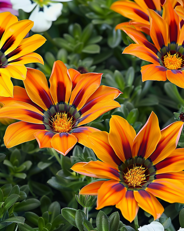 Sementes Treasure Mix F1 Tiger (Gazania rigens) – flor anual