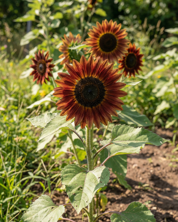 Sementes de girassol Evening Sun (Helianthus annuus) – flor anual da SeedsChoice