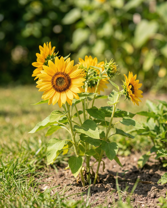Girasol para maceta Pacino 40 cm (Helianthus annuus) – semillas de flor anual de SeedsChoice