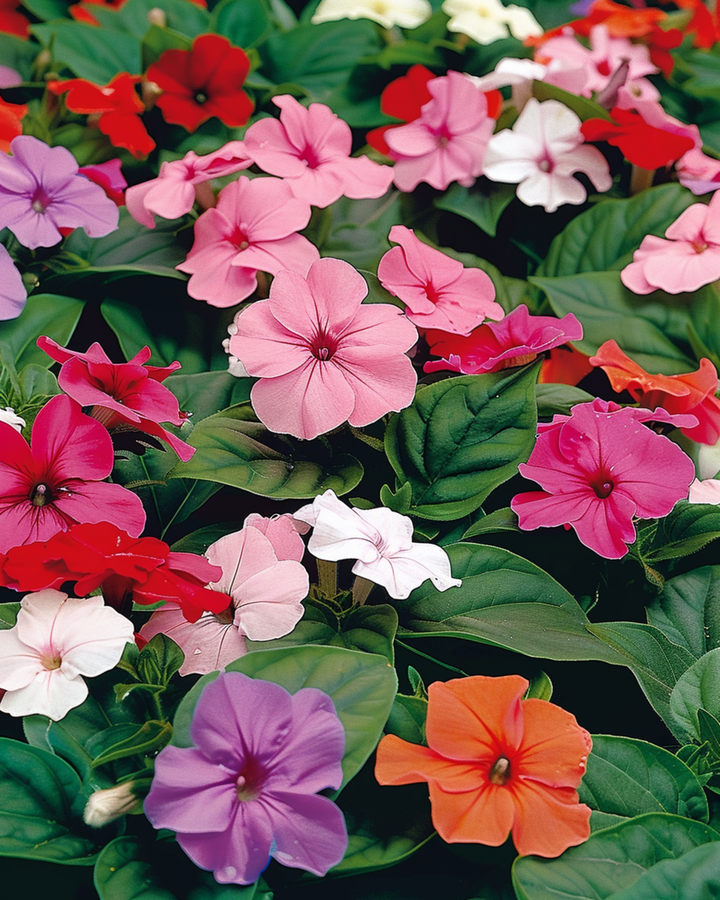 Semillas de alegría Baby Mixed (Impatiens walleriana) – flor anual