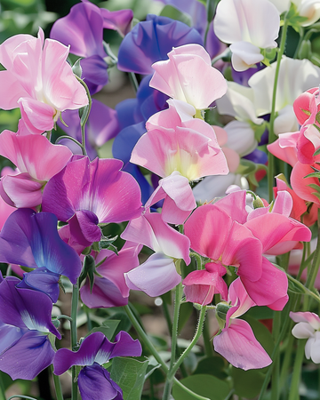 Semillas de guisante de olor Sweet Pea Bijou Mix (Lathyrus odoratus) – flor anual