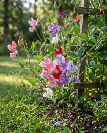 Guisante de olor Royal Family Mixed (Lathyrus odoratus) – semillas de flor anual de SeedsChoice