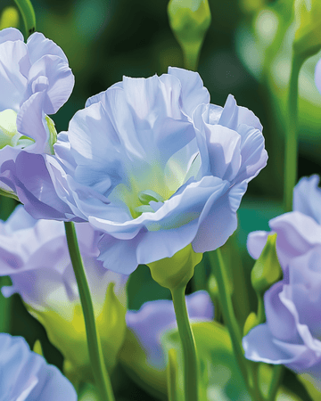 Semillas de Lisianthus Sky Blue (Eustoma grandiflorum) – flor anual